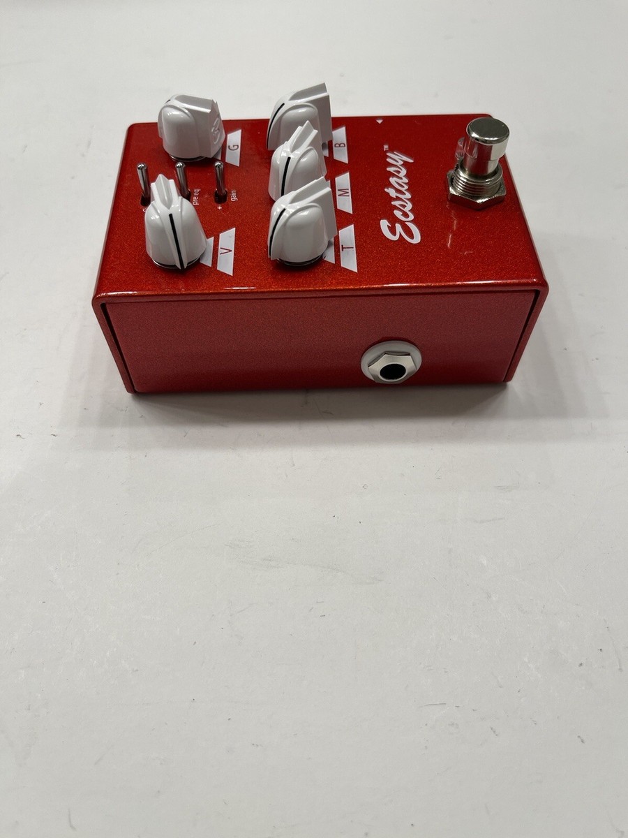 【新品】BOGNER Ecstasy Red Mini Bogner Ecstasy Red Mini Overdrive Pedal | Vision Guitar
