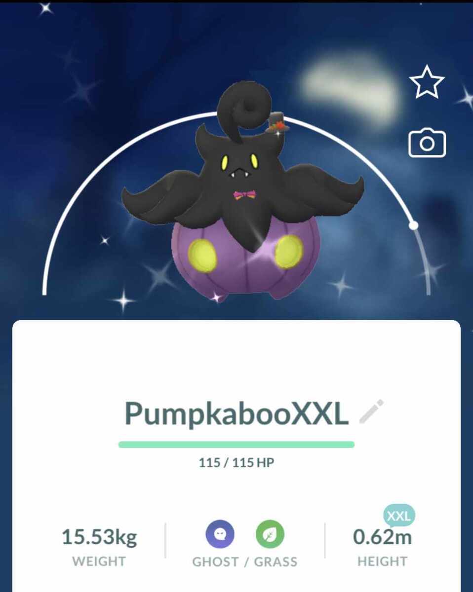 Pokémon Go ✨Shiny Gengar Trick Or Treat Halloween 2023 XXS & XXL ✨Mini PTC✨