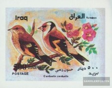 irak block91 (complète edition) neuf avec gomme originale 2000 Oiseaux
