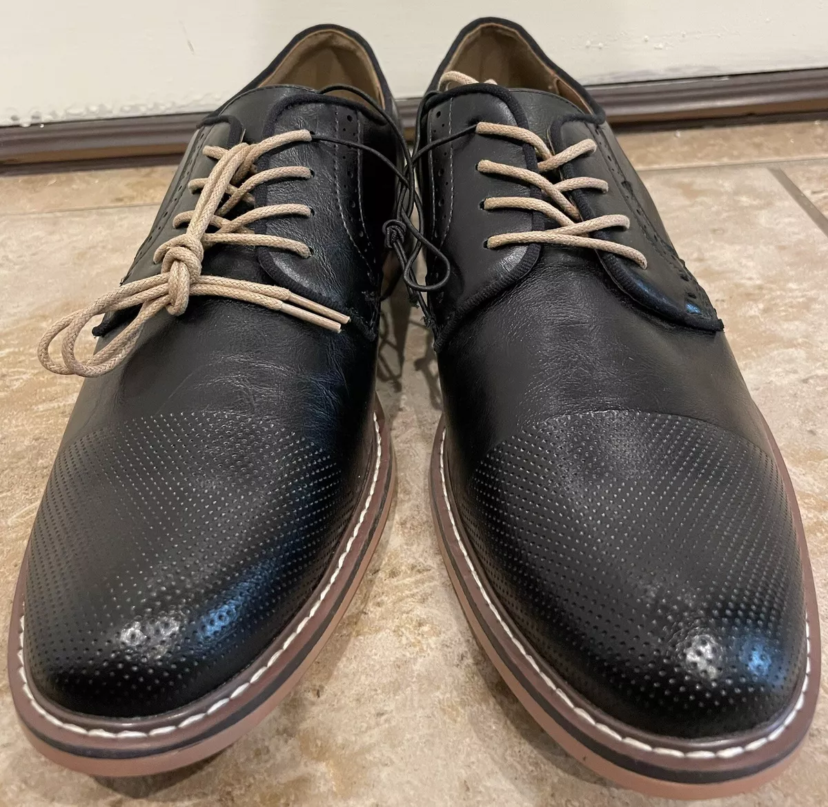 Mens black dress shoes steve cheap madden