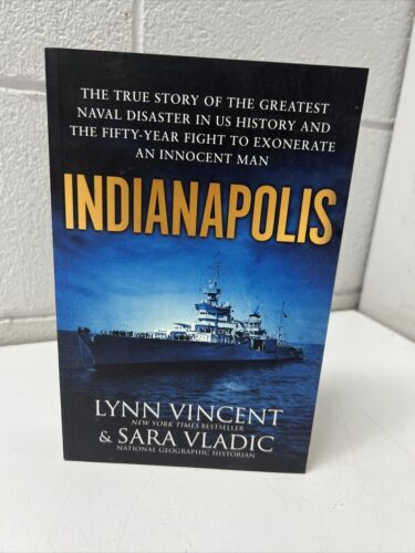 VINTAGE BOOK INDIANAPOLIS GREATEST NAVAL DISASTER EXONERATE INNOCENT MAN P - Picture 1 of 20