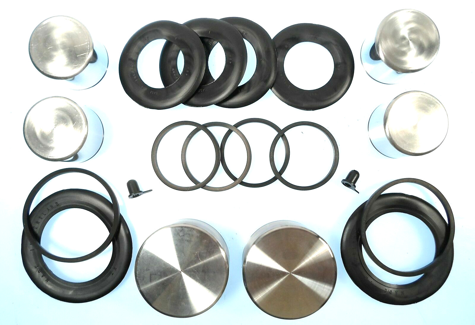 Caliper Piston & Seal Kit Fits Aston Martin DBS Volante & V8 Coupe Stainless