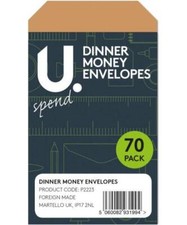 Sobres de dinero para cena U.® Mail 70-pk/70gsm
