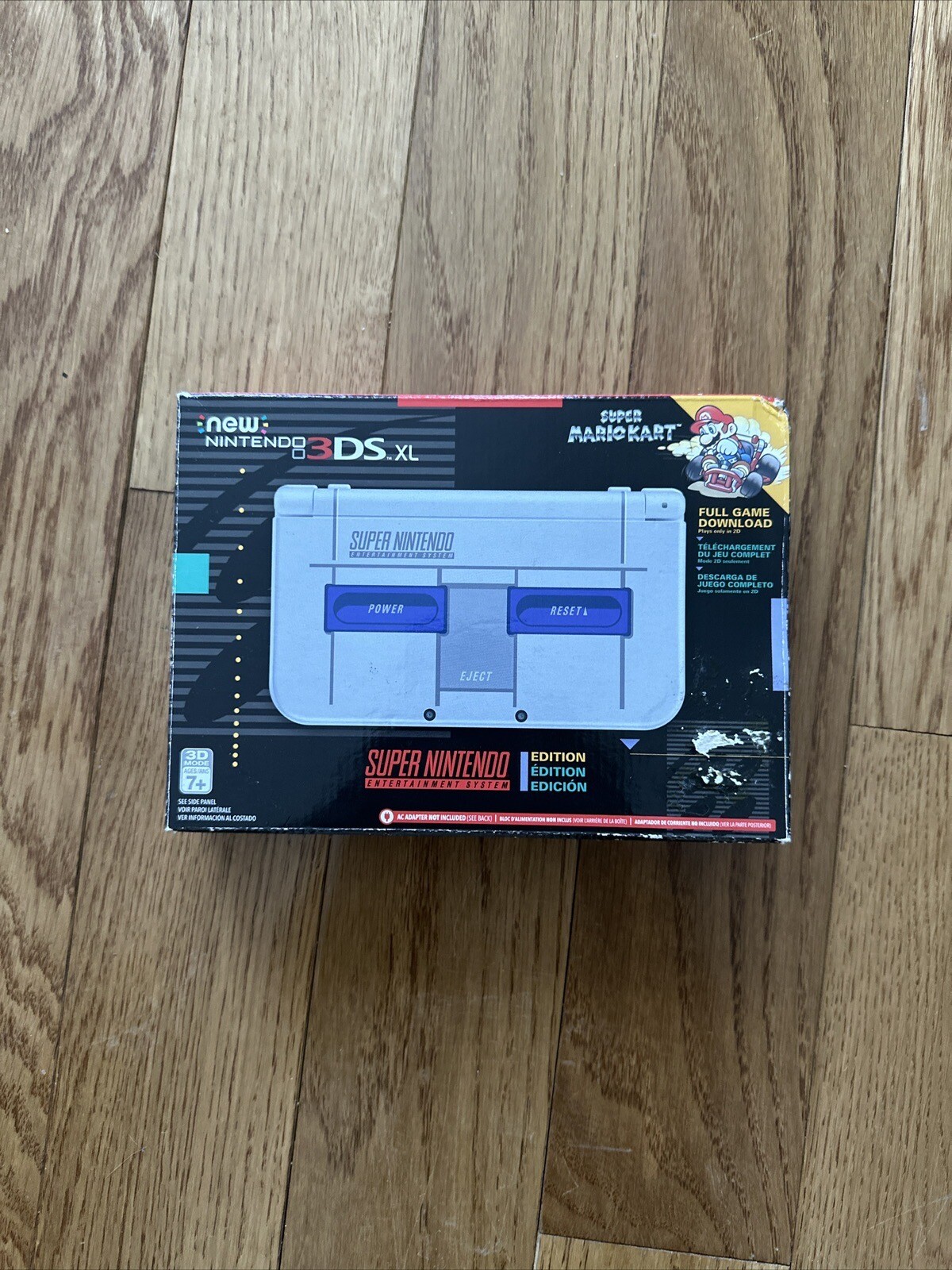 Nintendo New Nintendo 3DS XL SNES Edition with Box NTSC Handheld