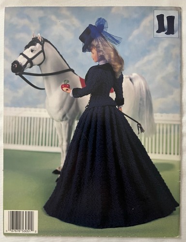Paradise Crochet Pattern Book 1894 Riding Costume # 40 Fits Barbie Dolls 11-1/2" - Picture 2 of 2