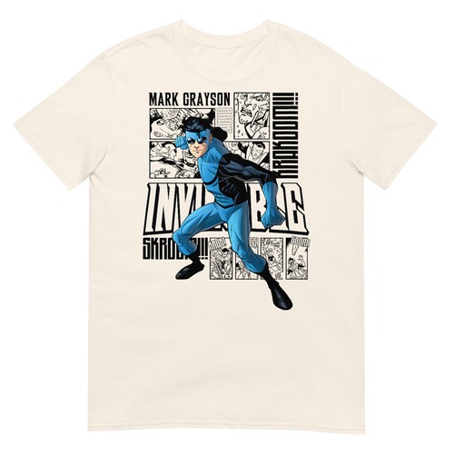 Invincible Blue Suit Collage T-Shirt - Picture 9 of 10