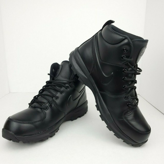 nike manoa boots black