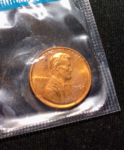 1969 Lincoln Penny In OGP Free Shipping w/Tracking! (1264) - Picture 6 of 7
