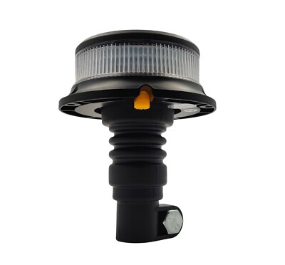 Orange LED-Rundumleuchte Für Traktoren – 5 Modi, IP65, ECE R65/R10, 12V/24V