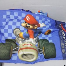 Nintendo Mario Kart DS Kids Twin Bed Sheet Set Flat Fitted Pillowcase
