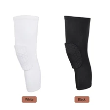 Compression Sleeves Long Knee Pads Brace Support Protector Basketball Sports Gym