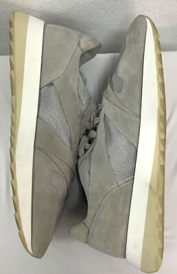 Fear Of God Essentials Vintage Runner Panelled Suede/ Mesh Tennis 