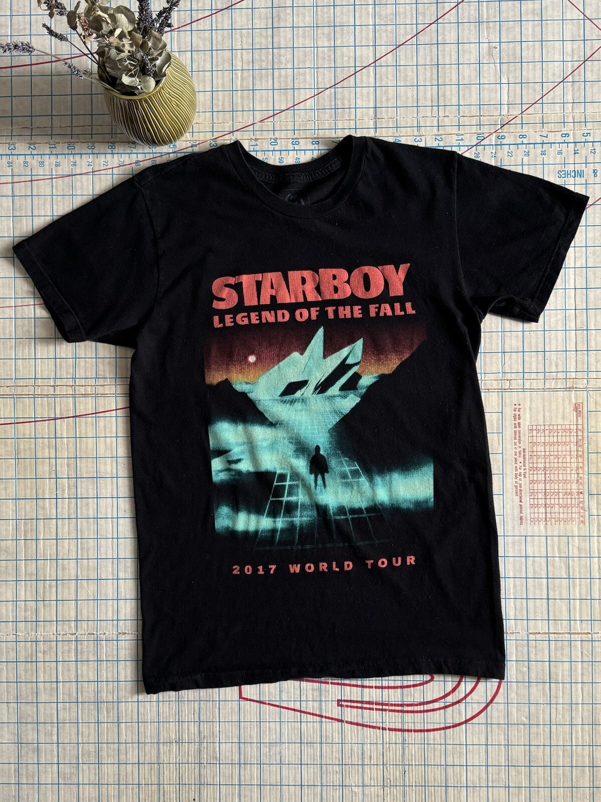 The Weeknd XO Starboy Legend Of The Fall 2017 World Tour Graphic Tee