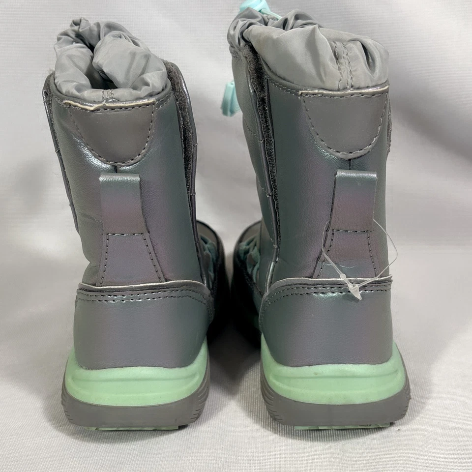 Lands' End Botas de Nieve Iridiscentes Flurry Aisladas Unisex Niños 6M Azul Foto 3 de 4