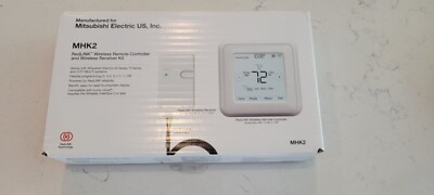 Mitsubishi Touch MHK2 RedLINK Wireless Thermostat & Receiver Kit