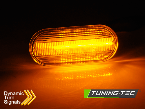 LUCES DE GIRA LATERALES LED AHUMADAS SEQ aptas para VW VENTO 1995 - 08.1998 - Foto 4 di 4