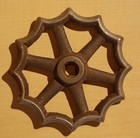 Large Vintage Cast Iron Valve Handle