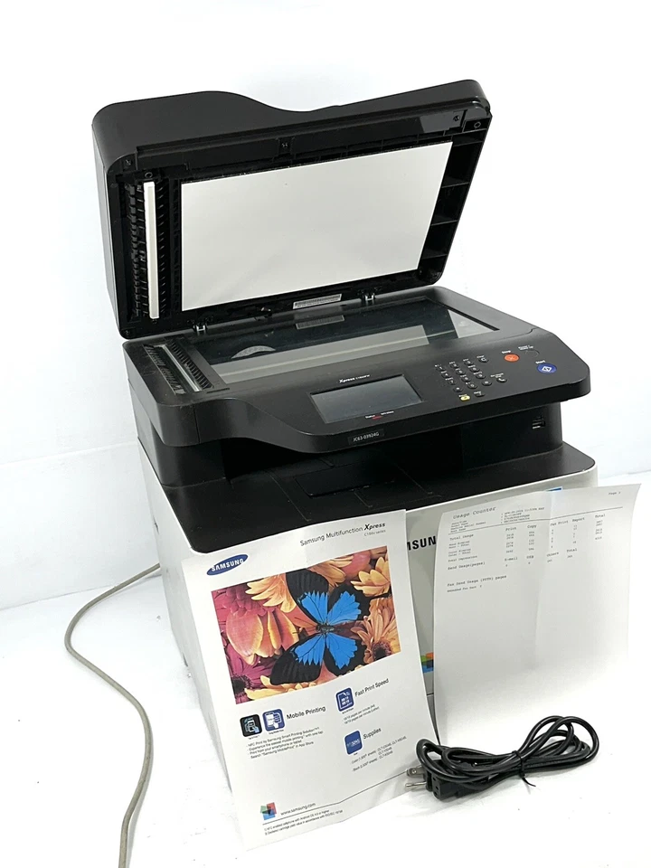 Samsung SL-C1860FW Xpress Multifunction Laser Printer Pg Ct: 6310, Needs Toner - Image 4 of 4