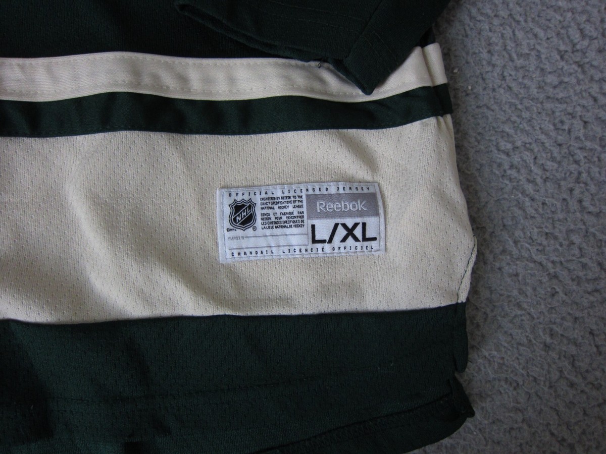 Vintage Minnesota Wild Jersey Youth Extra Large L / XL White