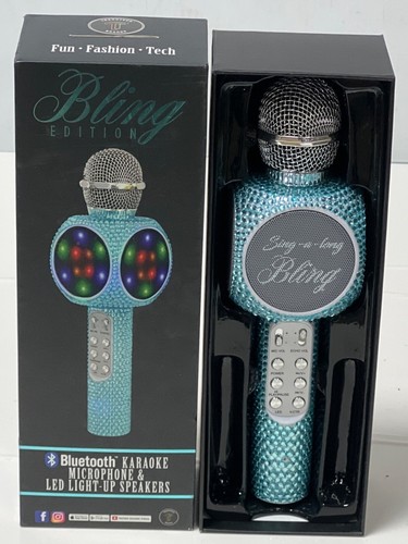 Bling Edition Bluetooth Karaoke Microphone in Box