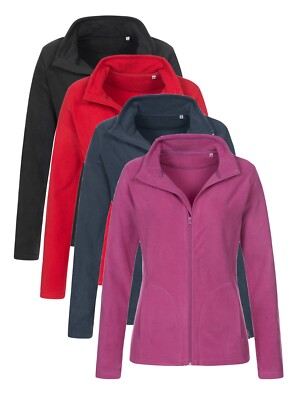 ladies red fleece