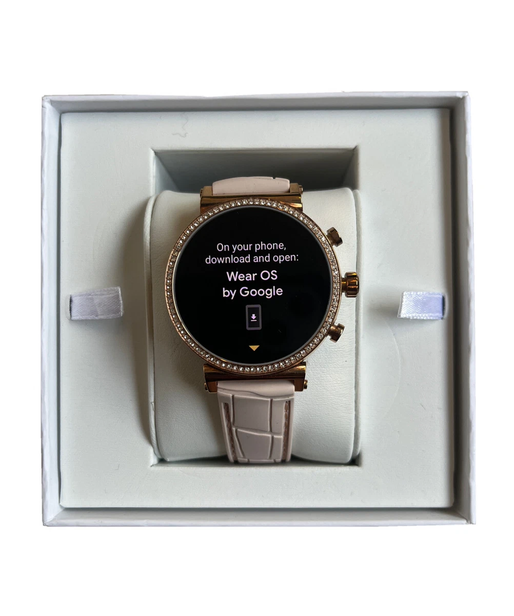 NEW Michael Kors Access Gen 5E MKGO PinkTone Logo Rubber Smartwatch MKT5117 eBay #32 NEW Michael Kors Access Gen 5E MKGO PinkTone Logo Rubber Smartwatch MKT5117 eBay