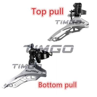 Dérailleur Avant Shimano Tourney FD-TY510 – 3x7/3x8, Noir