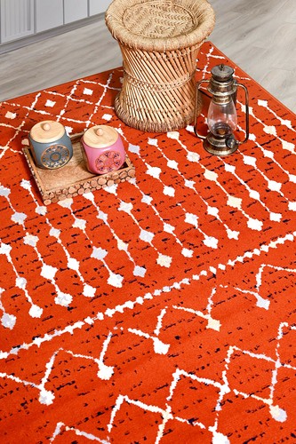 Distressed Moroccan Style - 2'x4', Transitional Design Area Rug - 505 - Picture 67 of 84