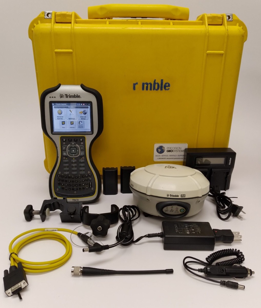 Trimble R8 Model 3 GPS/GNSS Receiver w/ TSC3 Data Collector Trimble R8 Model 3 GPS/GNSS Receiver w/ TSC3 Data Collector