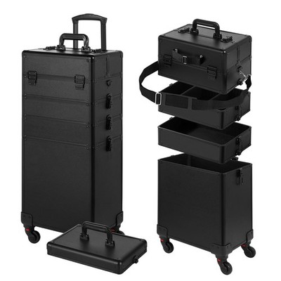 Somduy Rolling Makeup Case 5 in 1 Cosmetology on Wheels