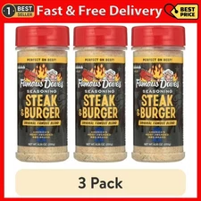 (3 Pack) Famous Dave'S Steak & Burger Seasoning 8.25 Oz