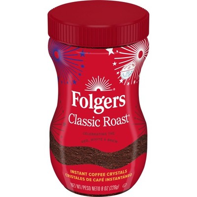 Folgers Classic Roast Instant Coffee, LimitedEdition Jar for America s 250th ...