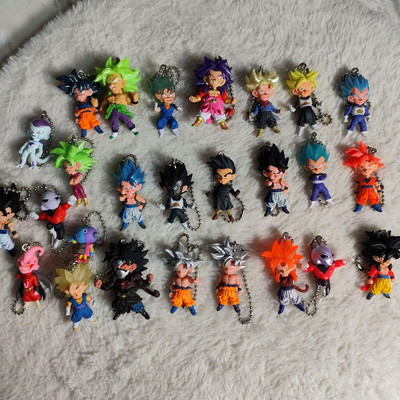 Dragon Ball Keychain  lot Majin Buu Vegeta Trunks UDM