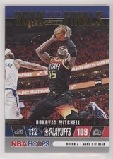 2021 Panini NBA Hoops Road to the Finals Second Round /999 Donovan Mitchell h6d