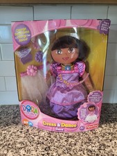 Dress Dance Dora the Explorer NICK JR 2005 Fisher Price MOC NEW