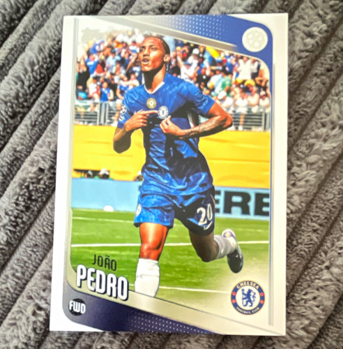 Topps 2025-26 UEFA Club Competitions Base Set Joao Pedro Chelsea #184