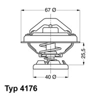 Thermostat FüR Mercedes E-KLASSE (W124,W210,S124,S210)
