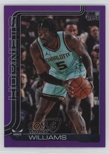 2025-26 Topps Purple Rainbow 81/250 Mark Williams #70 1bn9