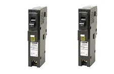 Square D by Schneider Electric HOM120PCAFIC Homeline Plug-On Neutral 20 Amp Sing