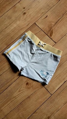 Badehose Retro Gr. 122 Blau Jungen Shorts
