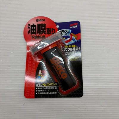 Glaco Glass Cleaner Compound Water Oil Film Remover SOFT99 100ml JDM