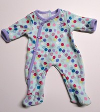 American Girl Doll Bitty Baby Twins Girl Boy Blue Darling Dots Sleeper