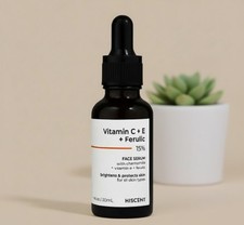 Vitamin Acid Serum Ferulic Face Brightening Anti-Aging Hyaluronic 30ml 1oz