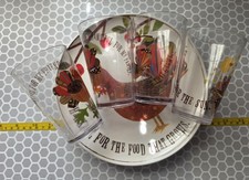 Pottery Barn Kids Melamine Thanksgiving 4 Dishes 4 Cups Gratitude Sayings