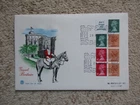 28 AUG 1979 50p BOOKLET PANE ON STUART FIRST DAY COVER, WINDSOR HANDSTAMP