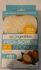 Spongeables: Body Wash In A Sponge - 20+Showers - Argan Oil - NIB 