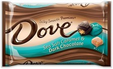 Dove Sea Salt Caramel Silky Smooth Promises Dark Chocolate Candy
