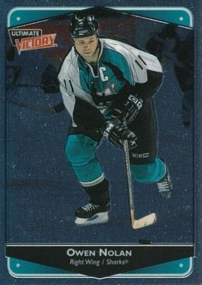 1999-00 UD Ultimate Victory #74 OWEN NOLAN - San Jose Sharks