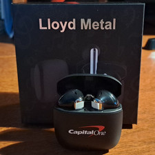 Lloyd Metal Black TWS Earbuds