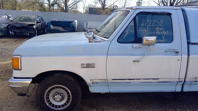 (LOCAL PICKUP ONLY) Driver Front Door Manual 2 Mounting Points Mirror Fits 87-91 Foto 2 de 4